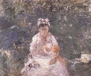 Berthe Morisot Lactation Sweden oil painting artist